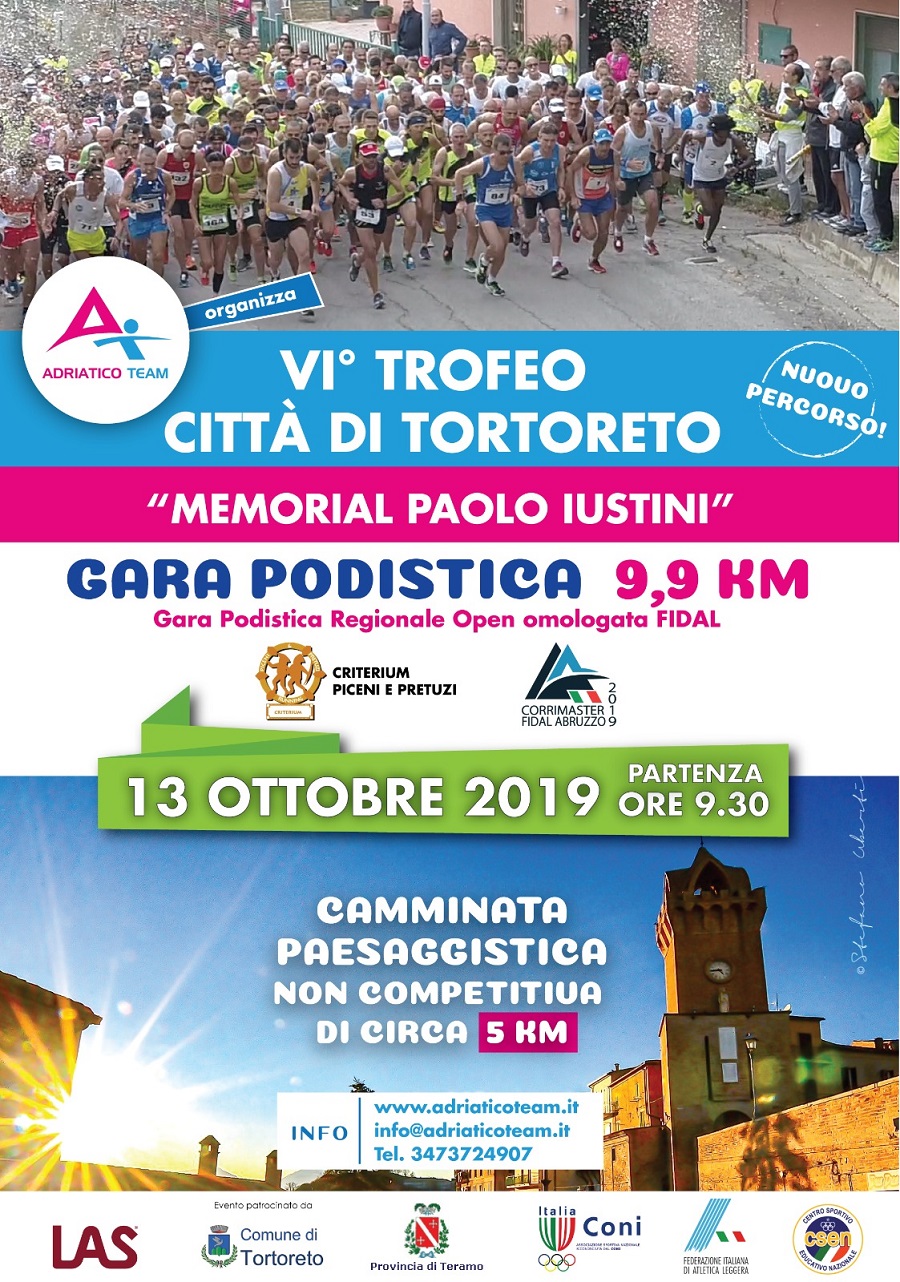 Trofeo Città di Tortoreto: domenica 13 il via