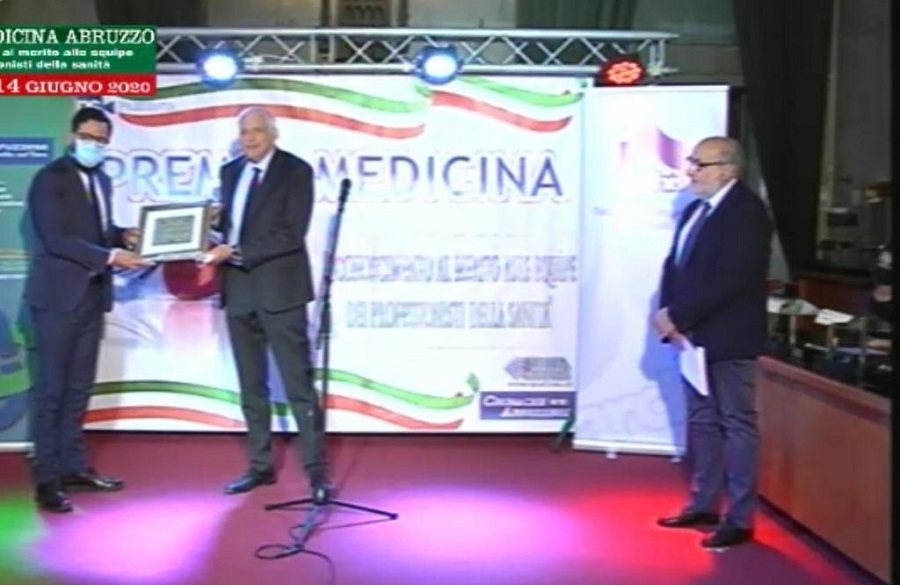Premio ‘Medicina Abruzzo’ al prof. Franco Marinangeli