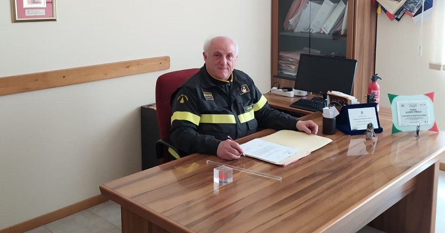 L’ingegnere dei Vigili del fuoco Carmine Iampieri va in pensione
