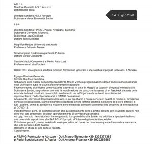 Nella Asl1 scoppia la polemica: «Test a tutti gli operatori»