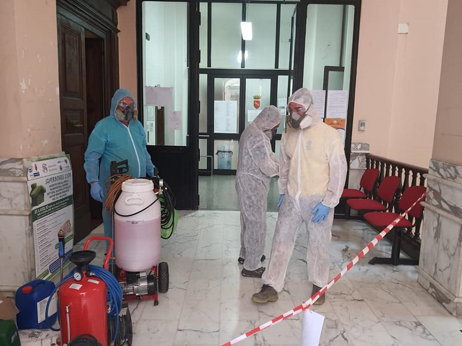 Dipendente positiva, chiuso Comune di Sulmona