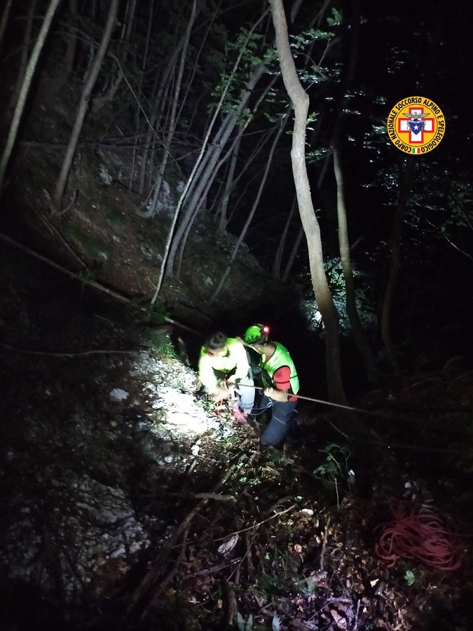 Bocca di valle, giovani escursionisti recuperati nella notte