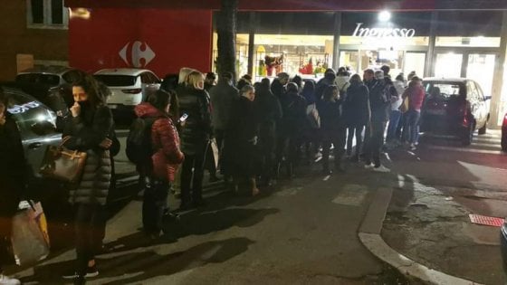 Coronavirus: assalto ai supermercati in Abruzzo