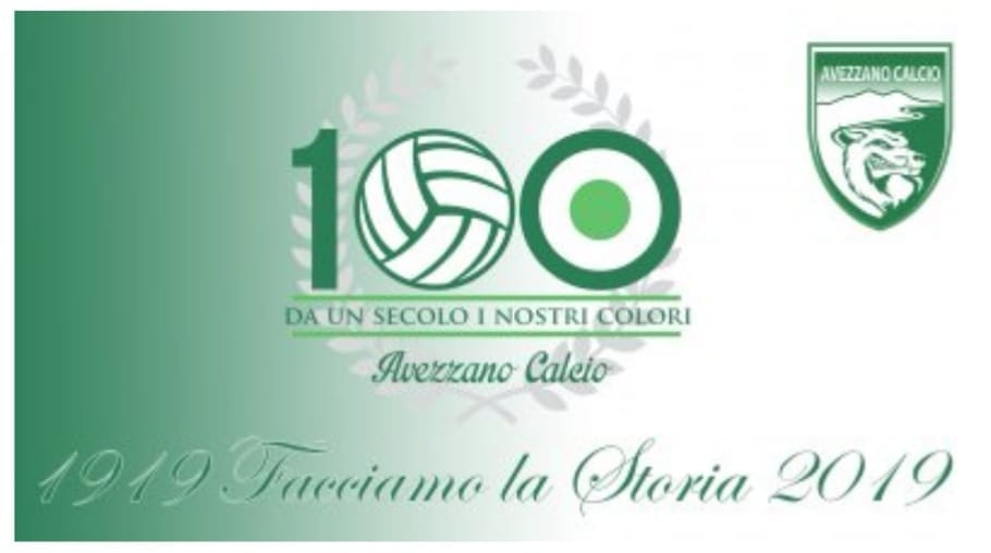 Festa del centenario dell’Avezzano Calcio