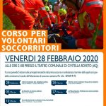 corso soccorritori volontari
