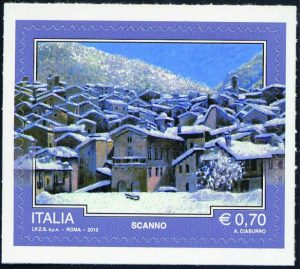 I simboli d’Abruzzo sul nuovo sito di Poste Italiane sui francobolli