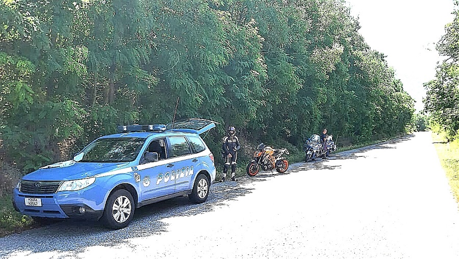 Controlli contro alta velocità: 10 sanzioni