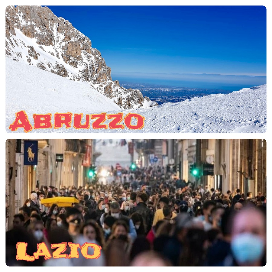 "No alla montagna in Abruzzo, sì allo shopping nel Lazio"