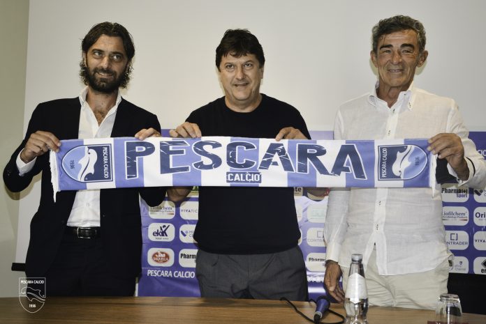 Pescara, presentati tecnico Auteri e ds Matteassi