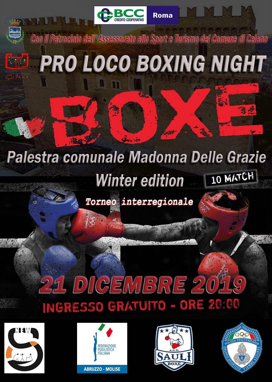 Grande boxe a Celano