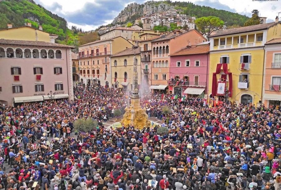 La Festa del Volto Santo a Tagliacozzo a porte chiuse