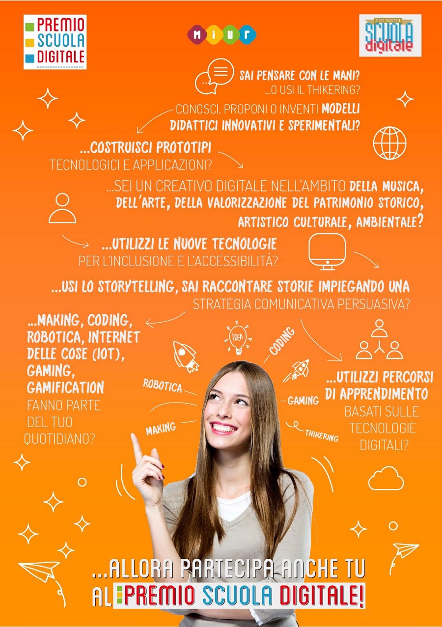 Premio Scuola Digitale: in diretta TV il talento dello studio 4.0