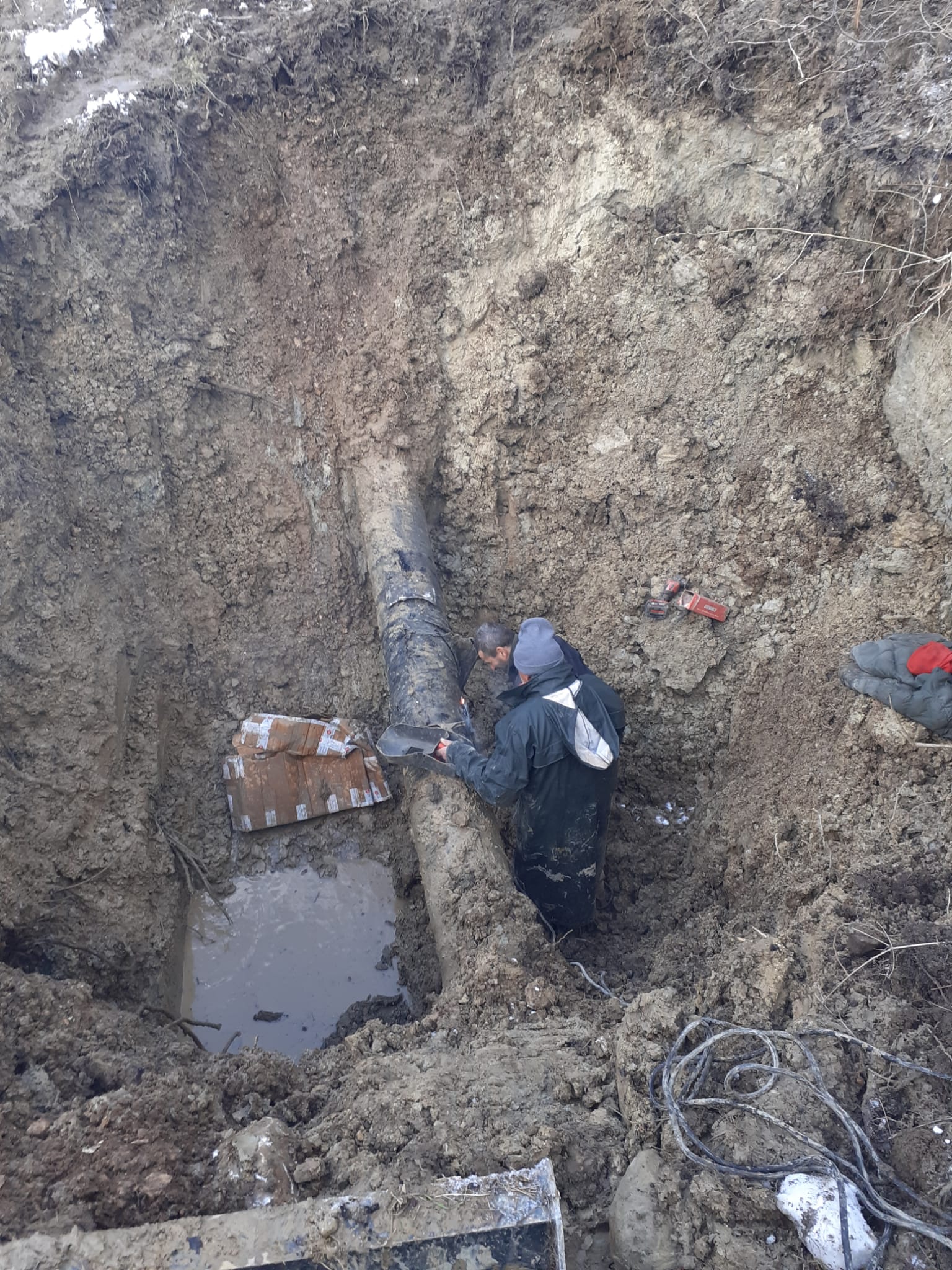 Cam, riparata falla su condotta Tremonti