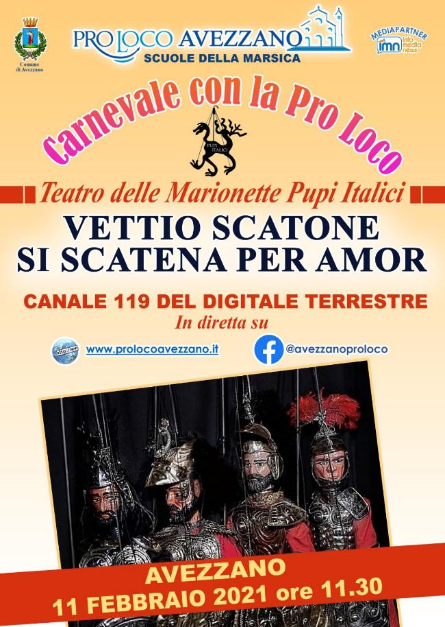 Carnevale con la Pro Loco di Avezzano in diretta su Info Media News