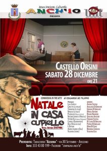 “Natale in casa Cupiello” al Castello Orsini