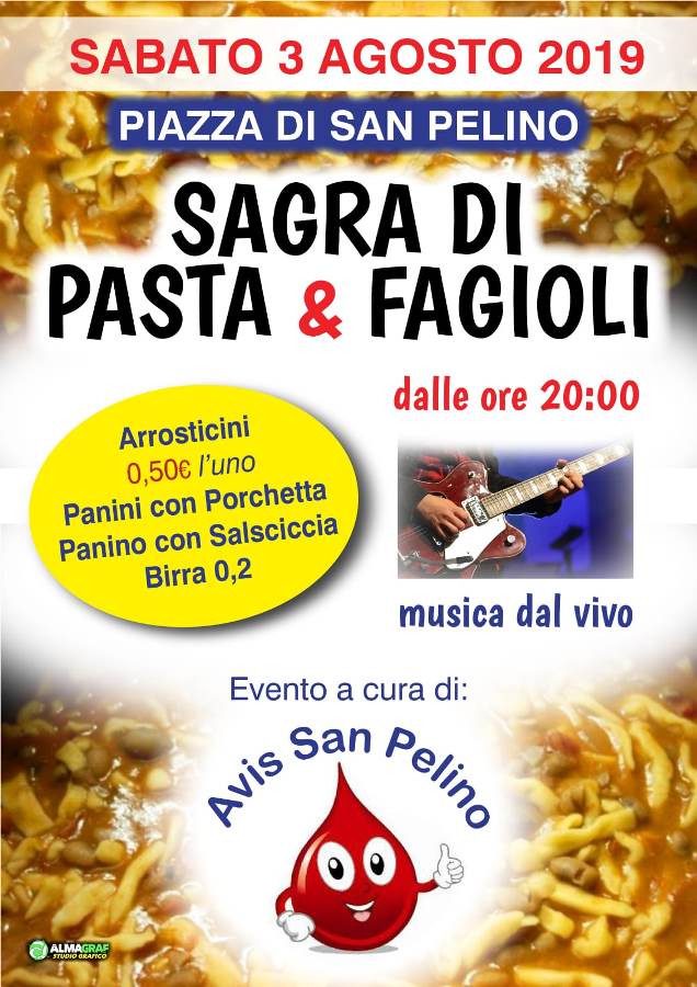 San Pelino, tradizione rinnovata con la sagra pasta e fagioli